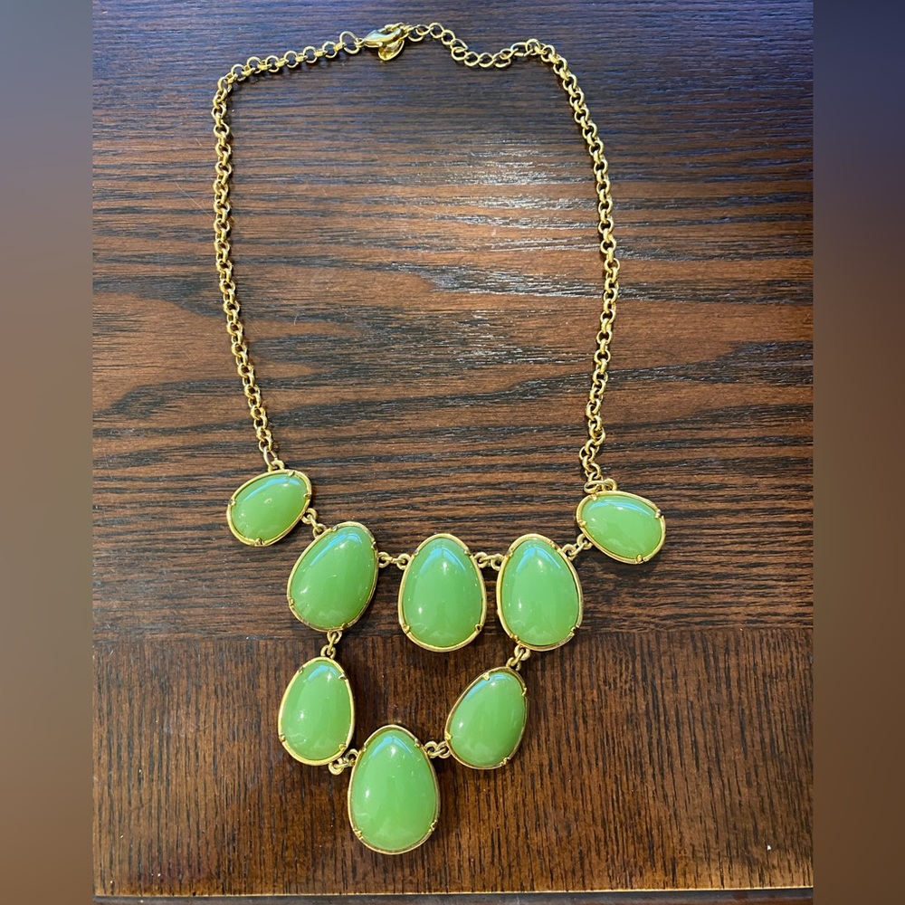 Brooks Brothers Bubble statement necklace